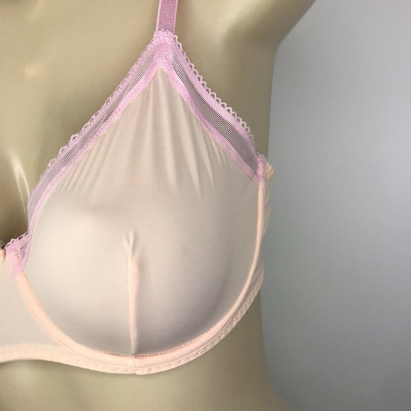 Savage X Fenty Unlined Bra Dusty Peach Underwire - Picture 5 of 13
